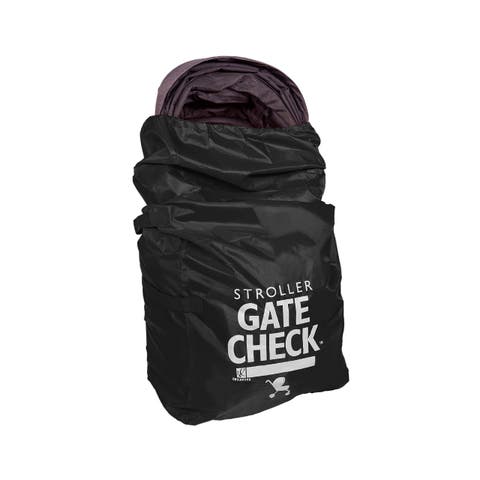 J.L. Childress Gate Check Bag for Single & Double Strollers, Neon Blue, Height 46"