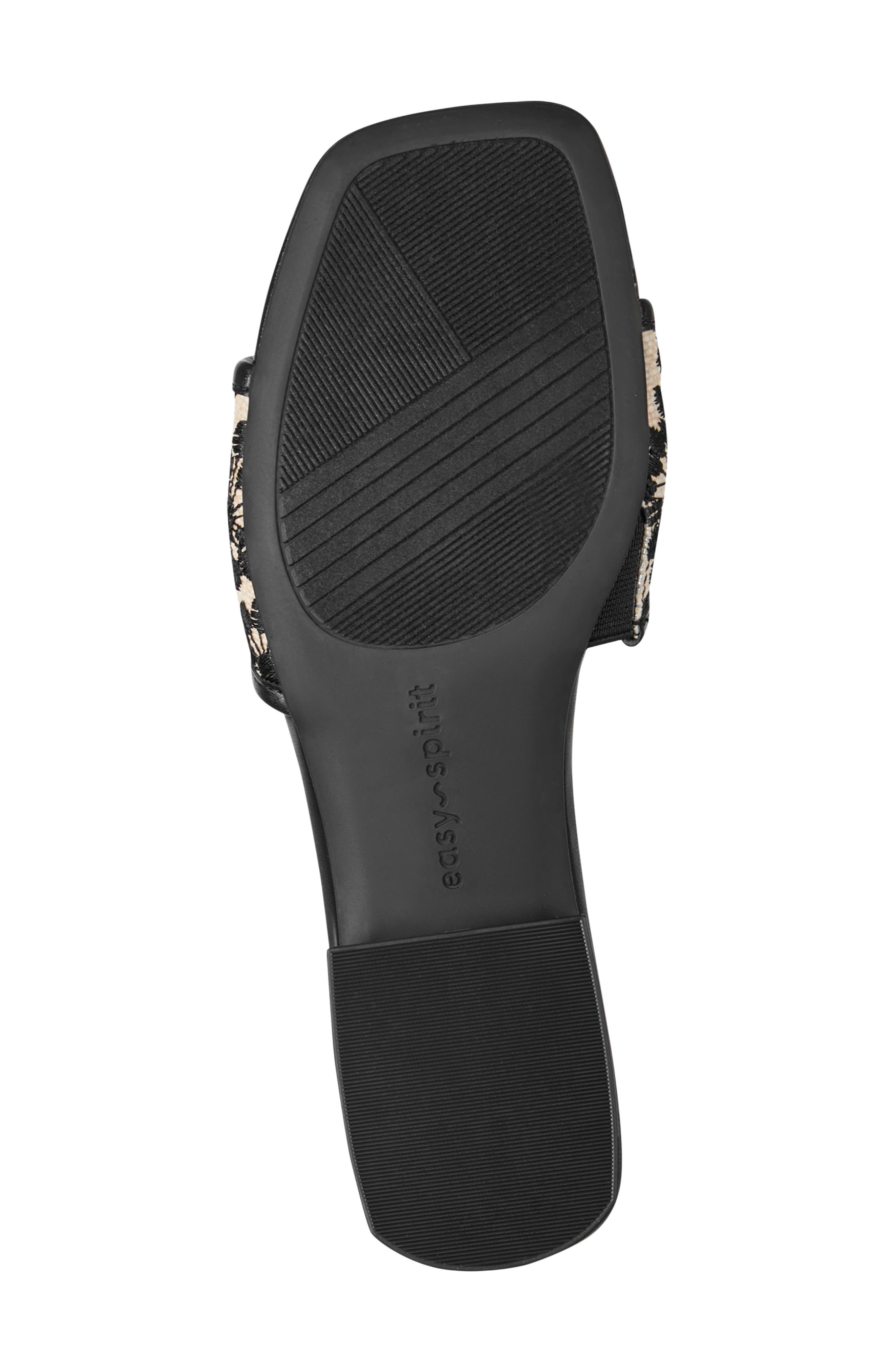 Easy Spirit Gianina Slide Sandal, Alternate, color, Black