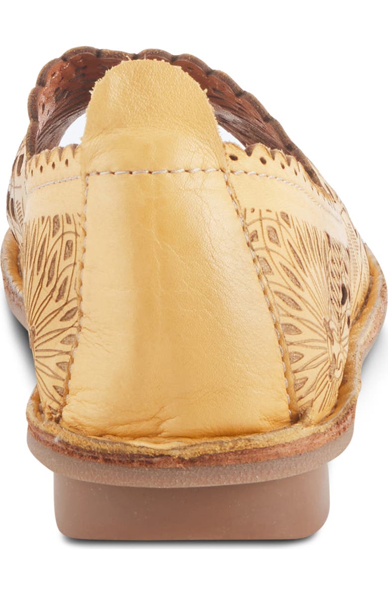 Spring Step Brandal Sandal, Alternate, color, Yellow