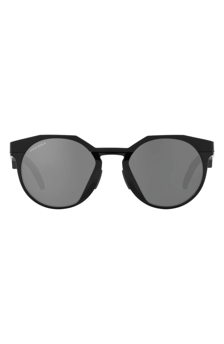 Oakley HSTN 52mm Irregular Sunglasses, Main, color, Matte Black