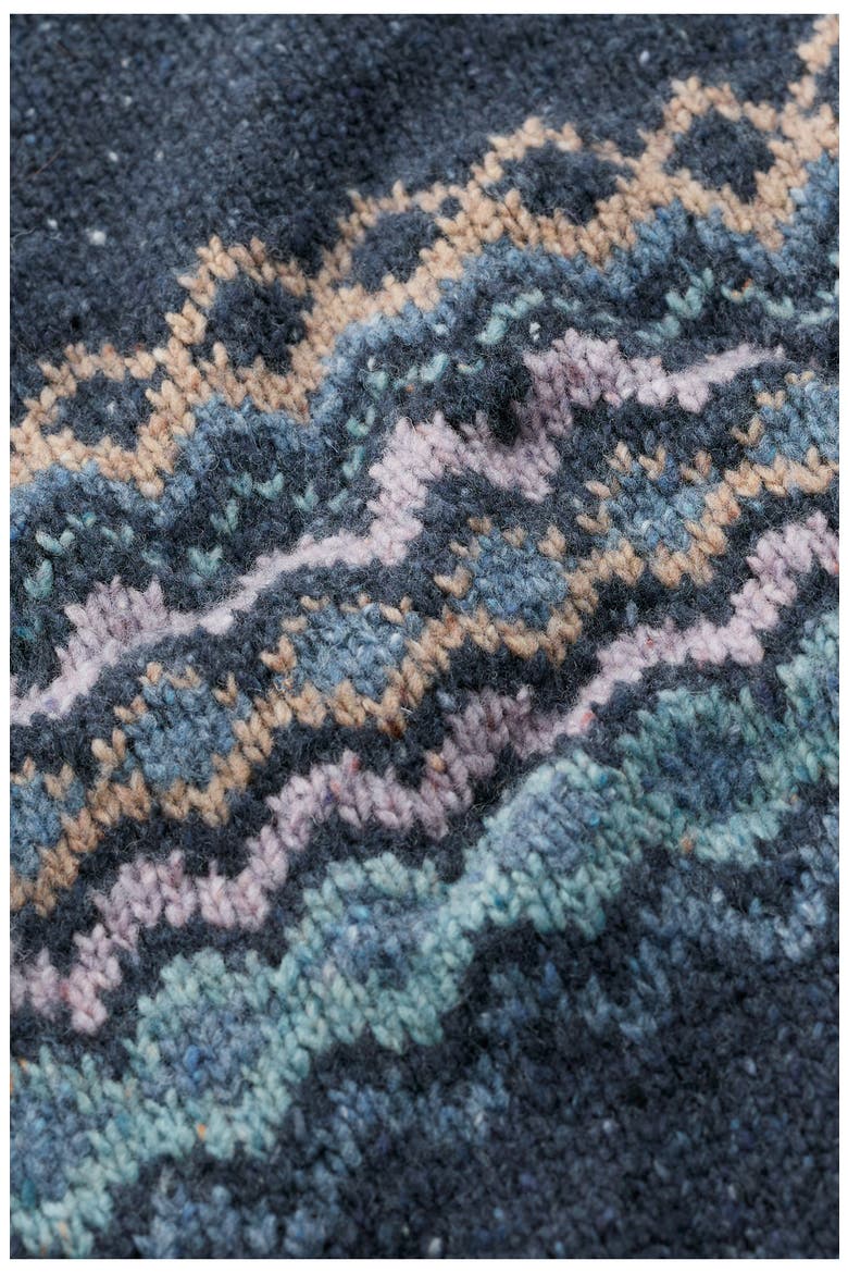 Golden Light Fair Isle Sweater, Alternate, color, SONATA MARITIME ECHIUM MIX