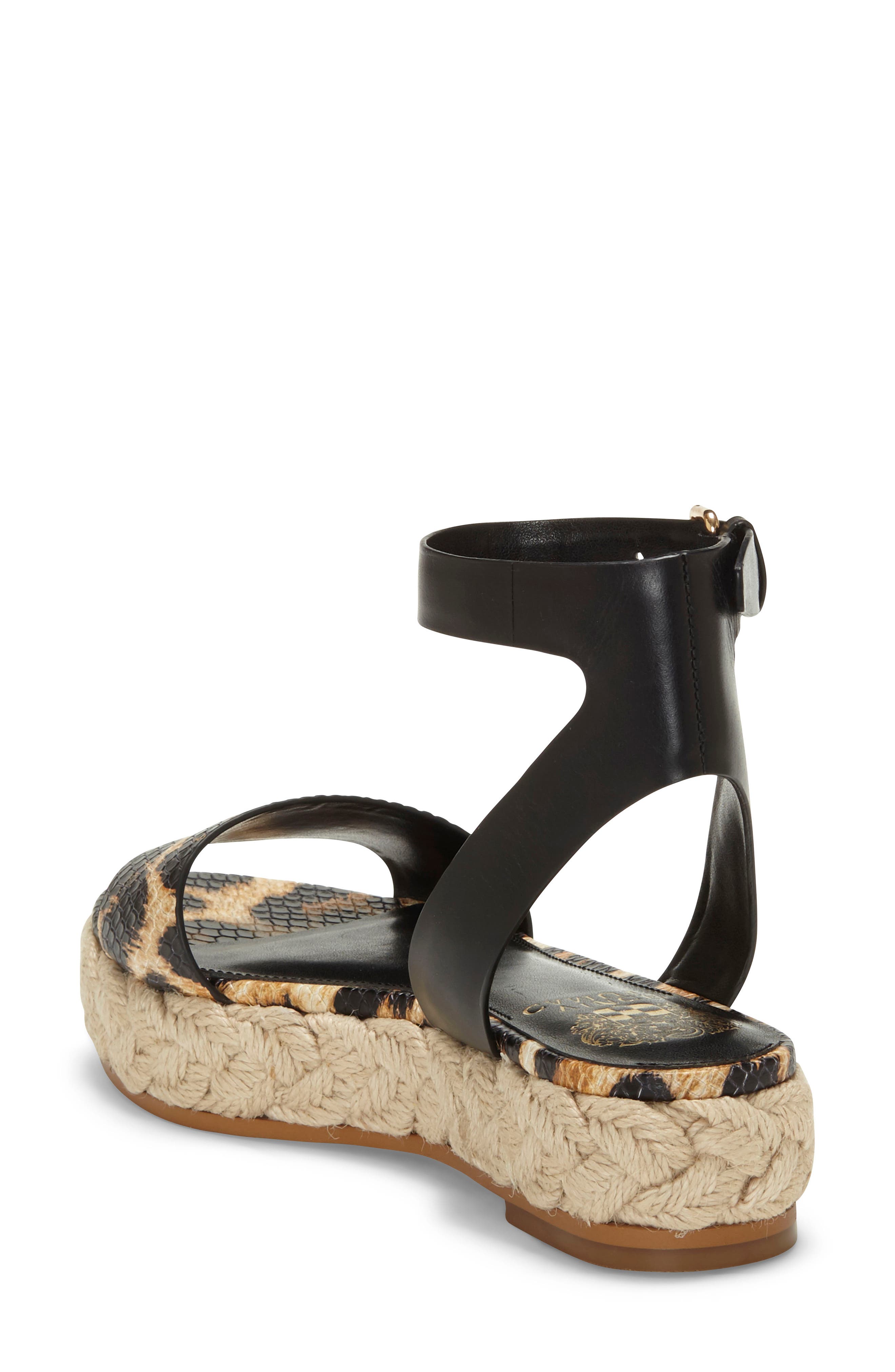 Vince Camuto Defina Ankle Strap Platform Sandal, Alternate, color, 