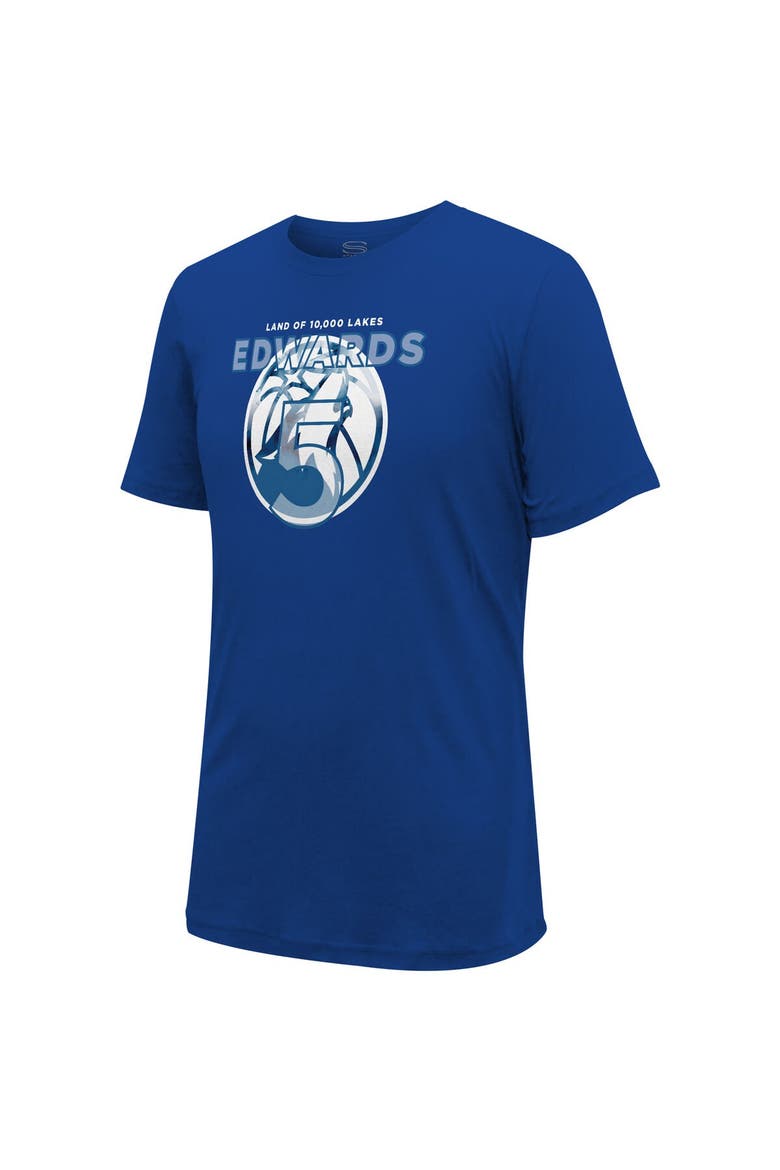 Unisex Stadium Essentials Anthony Edwards Royal Minnesota Timberwolves 2023/24 City Edition Player Graphic T-Shirt, Alternate, color, Royal