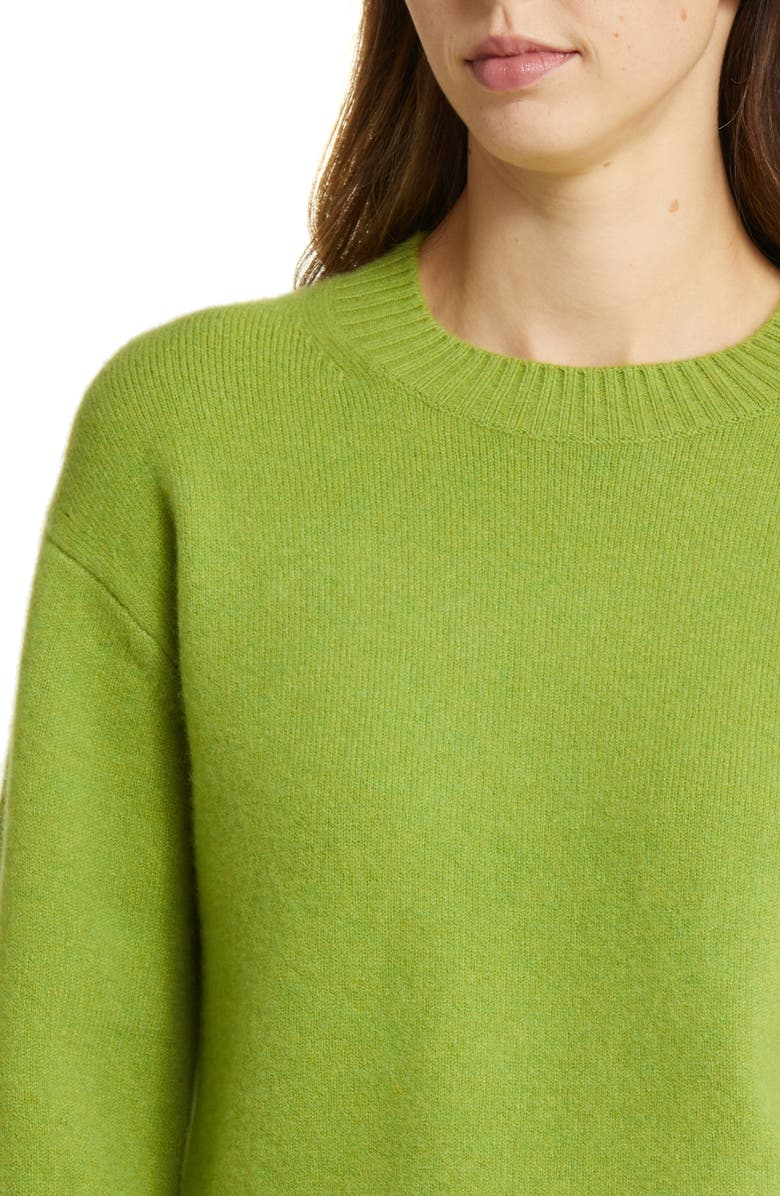 Nordstrom Wool & Cashmere Crewneck Sweater, Alternate, color,