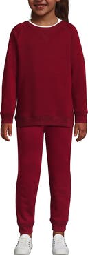 Lands' End School Uniform Kids Crew Sweatshirt