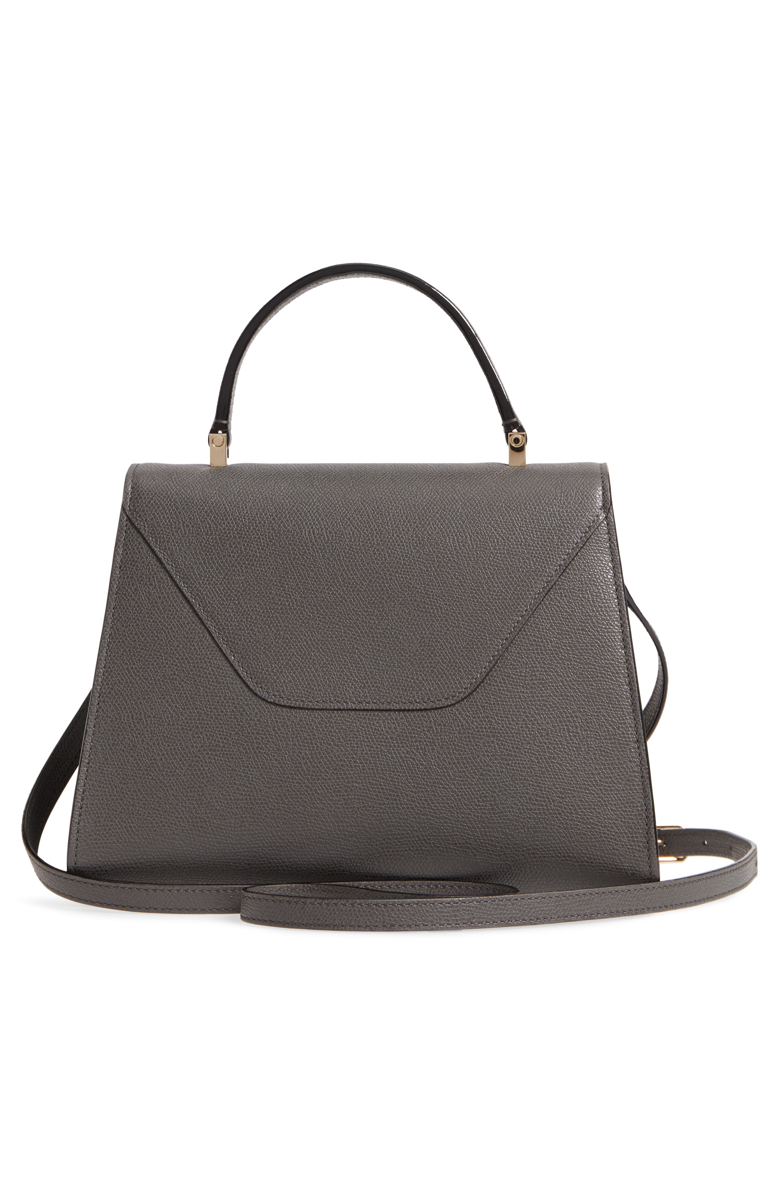 Valextra Iside Medium Top Handle Bag, Alternate, color, 