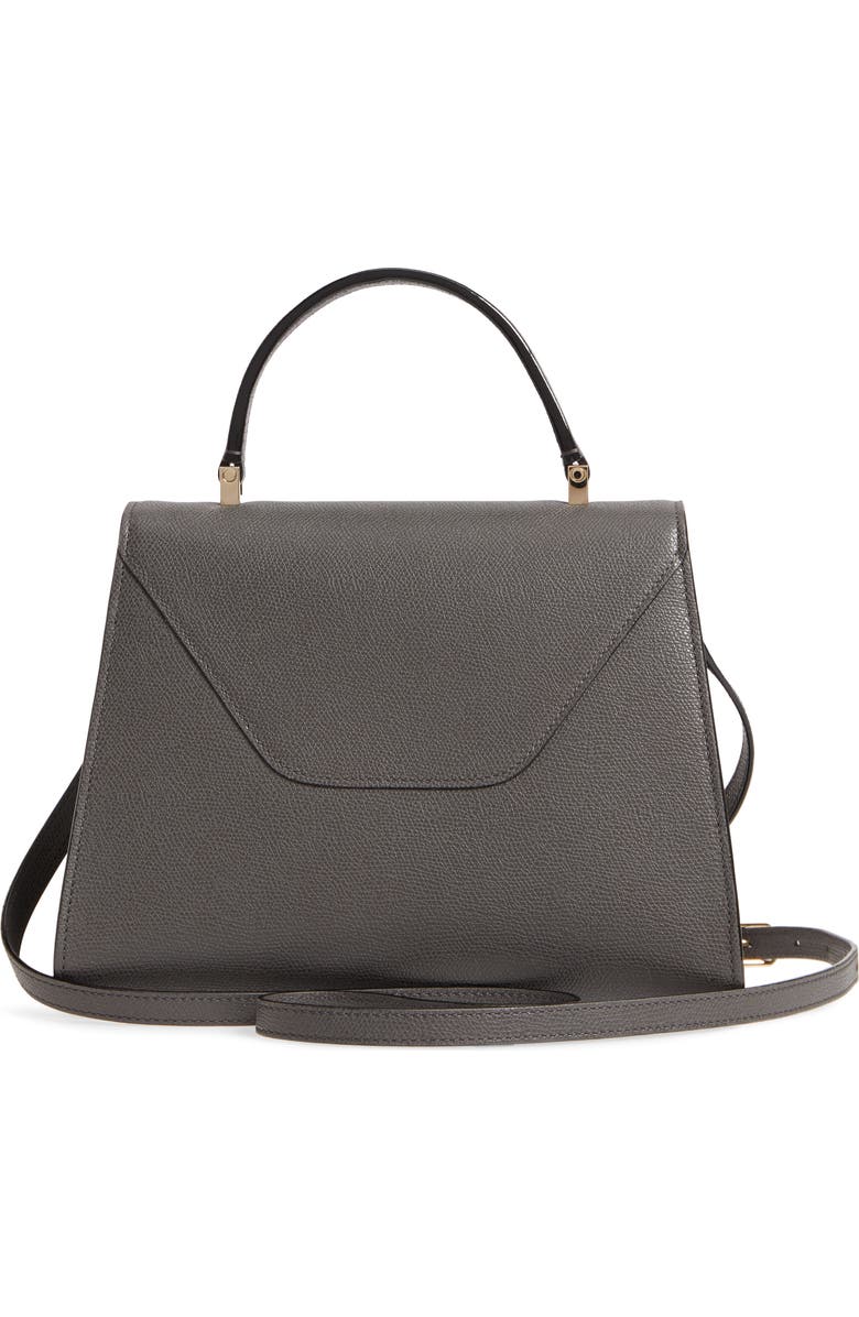 Valextra Iside Medium Top Handle Bag, Alternate, color,
