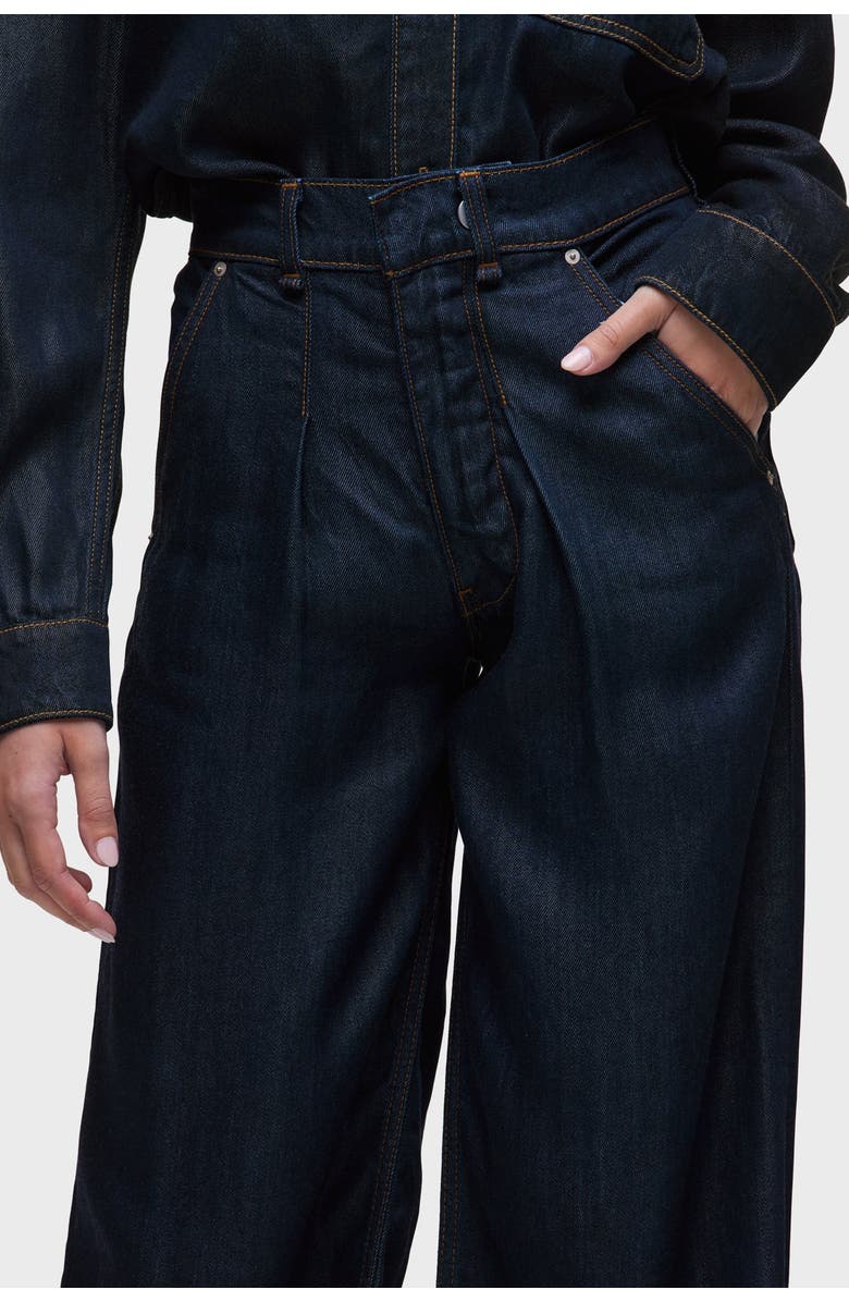 Hudson Jeans James High-Rise Wide Leg Pant, Alternate, color, Rinse