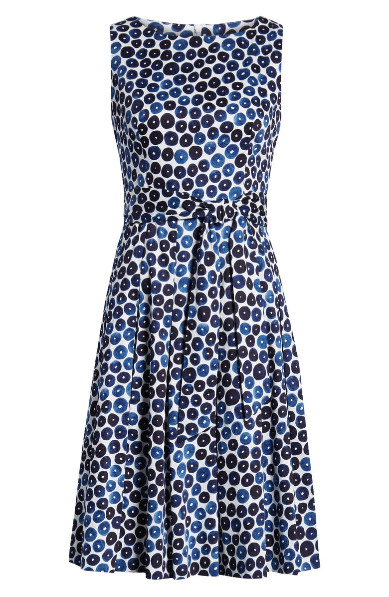 Anne Klein Neroli Print Fit & Flare Dress, Alternate, color, 