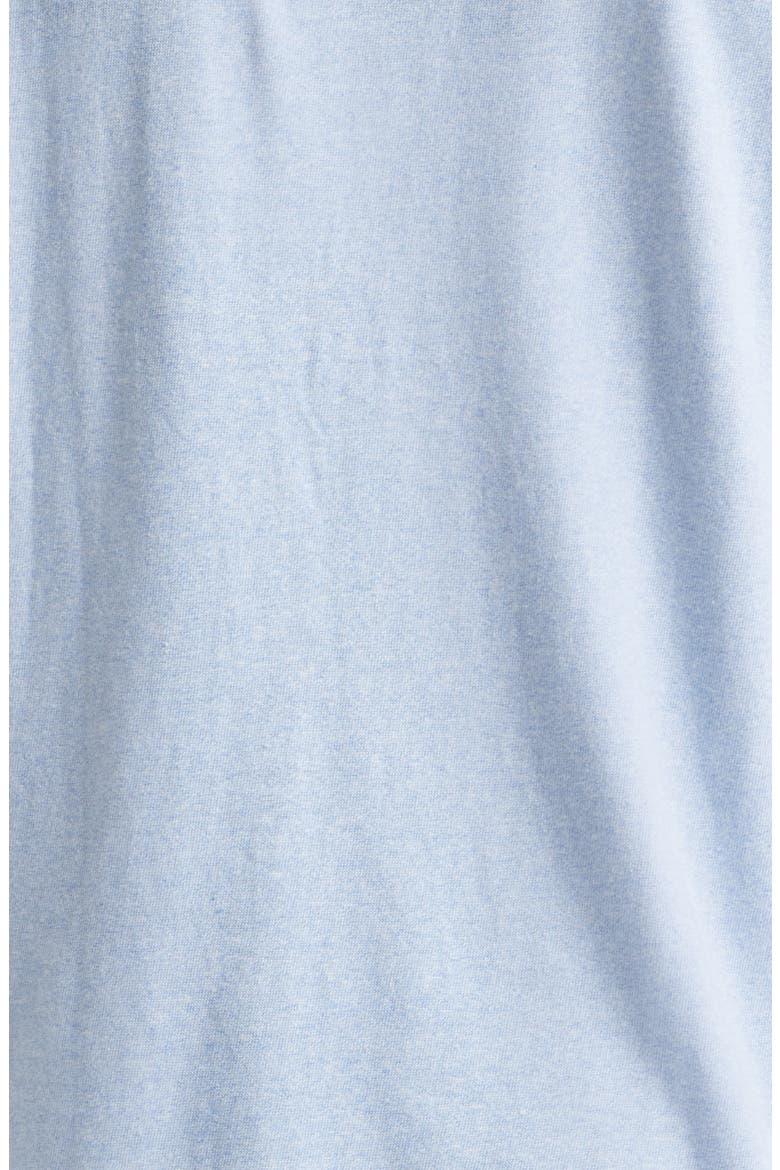 Stencil Logo Ringer T-Shirt, Alternate, color, LIGHT BLUE HEATHER