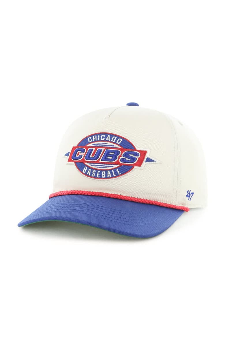 '47 Men's '47 Natural Chicago Cubs Frame Out Hitch Adjustable Hat, Alternate, color, Natural
