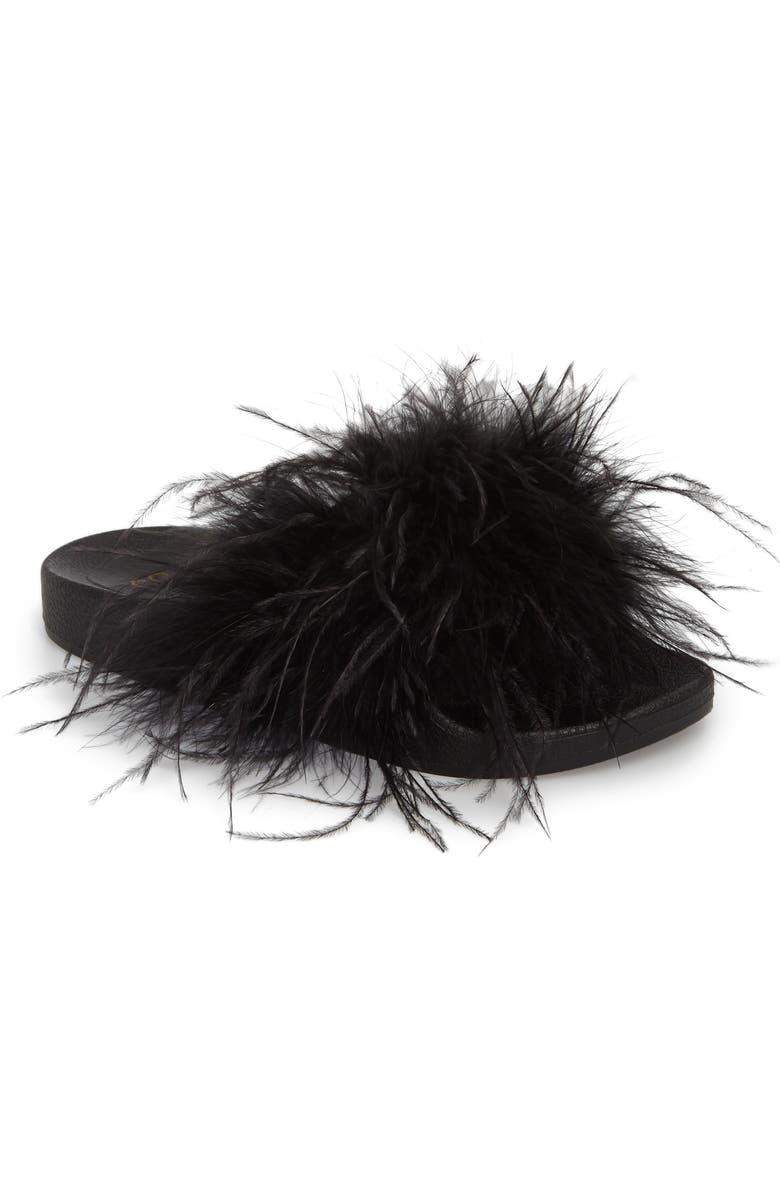 Seychelles In Your Cap Feather Slide Sandal, Main, color,
