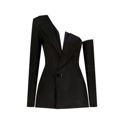Asymmetrical Suede Jacket