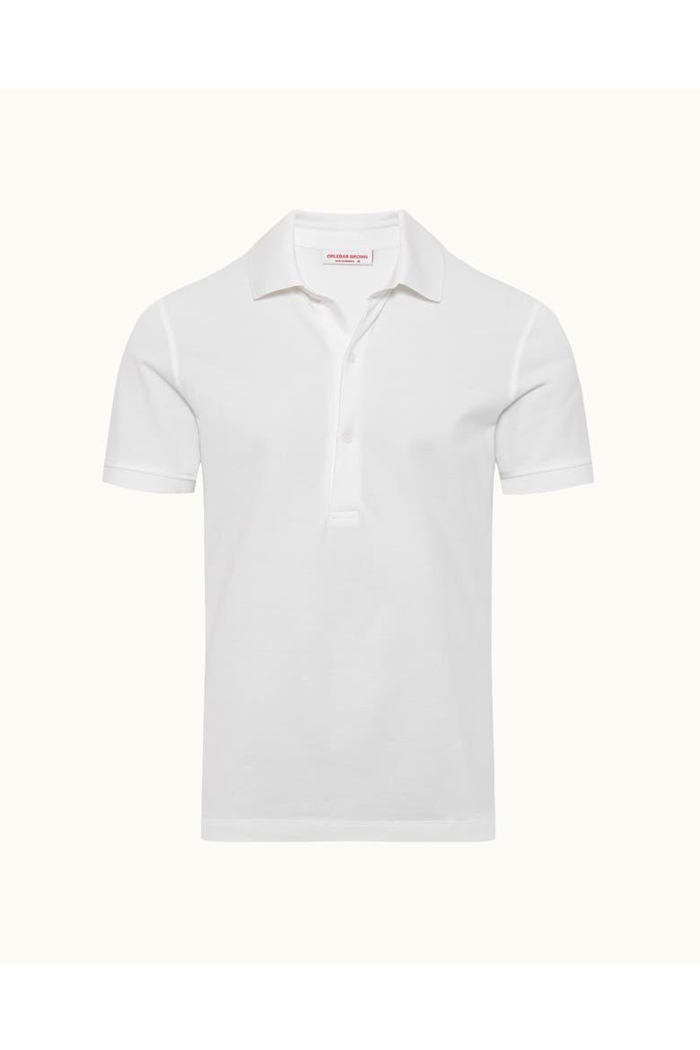 Bruno Pique Classic Fit Pique Polo, Alternate, color, White