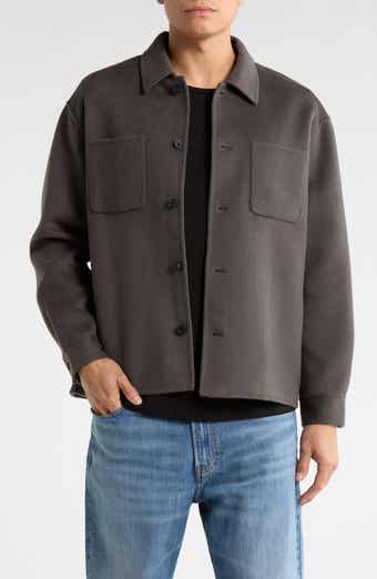 Double Face Wool Shirt Jacket
