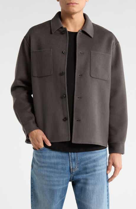 Double Face Wool Shirt Jacket