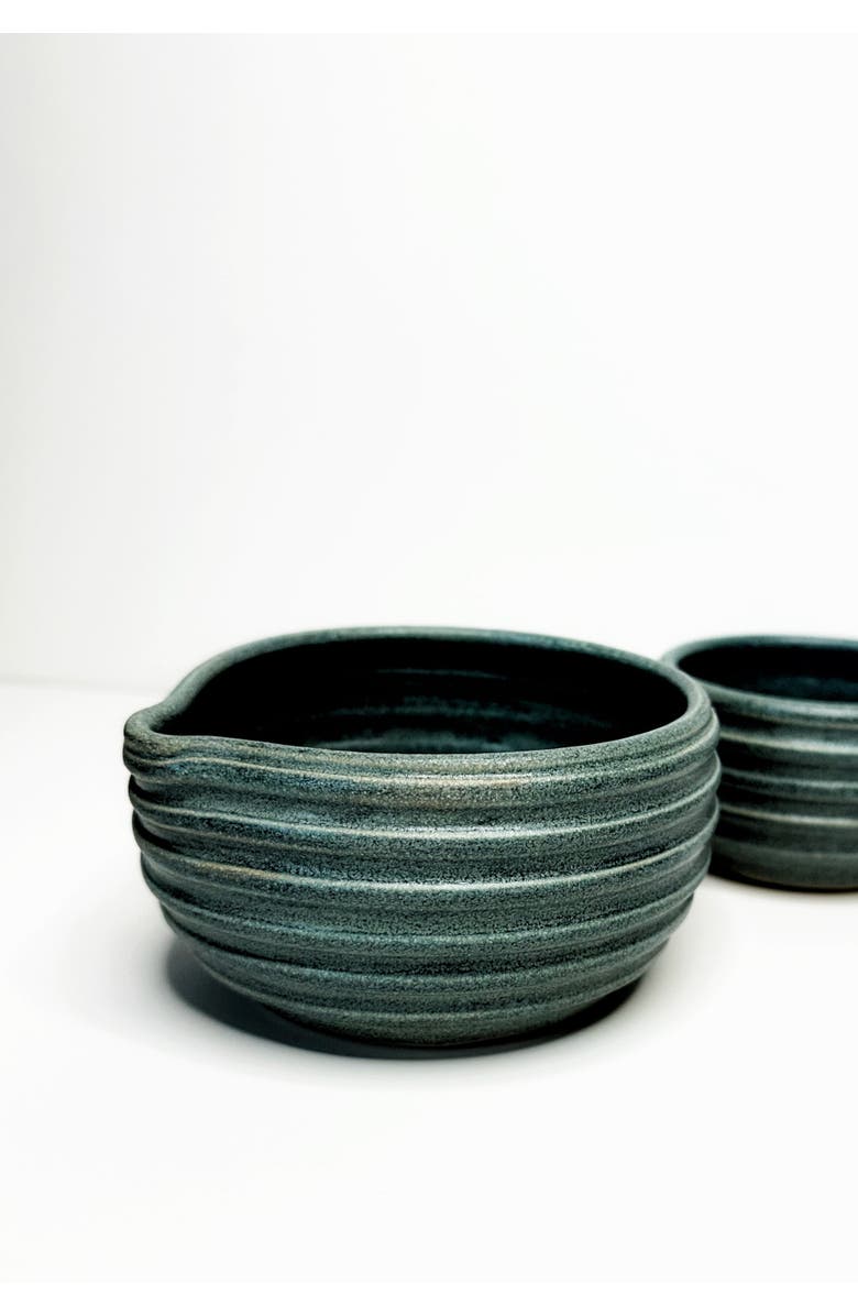 Mikkarbo Hunny Matcha Bowls - Set of 2, Alternate, color, Forest