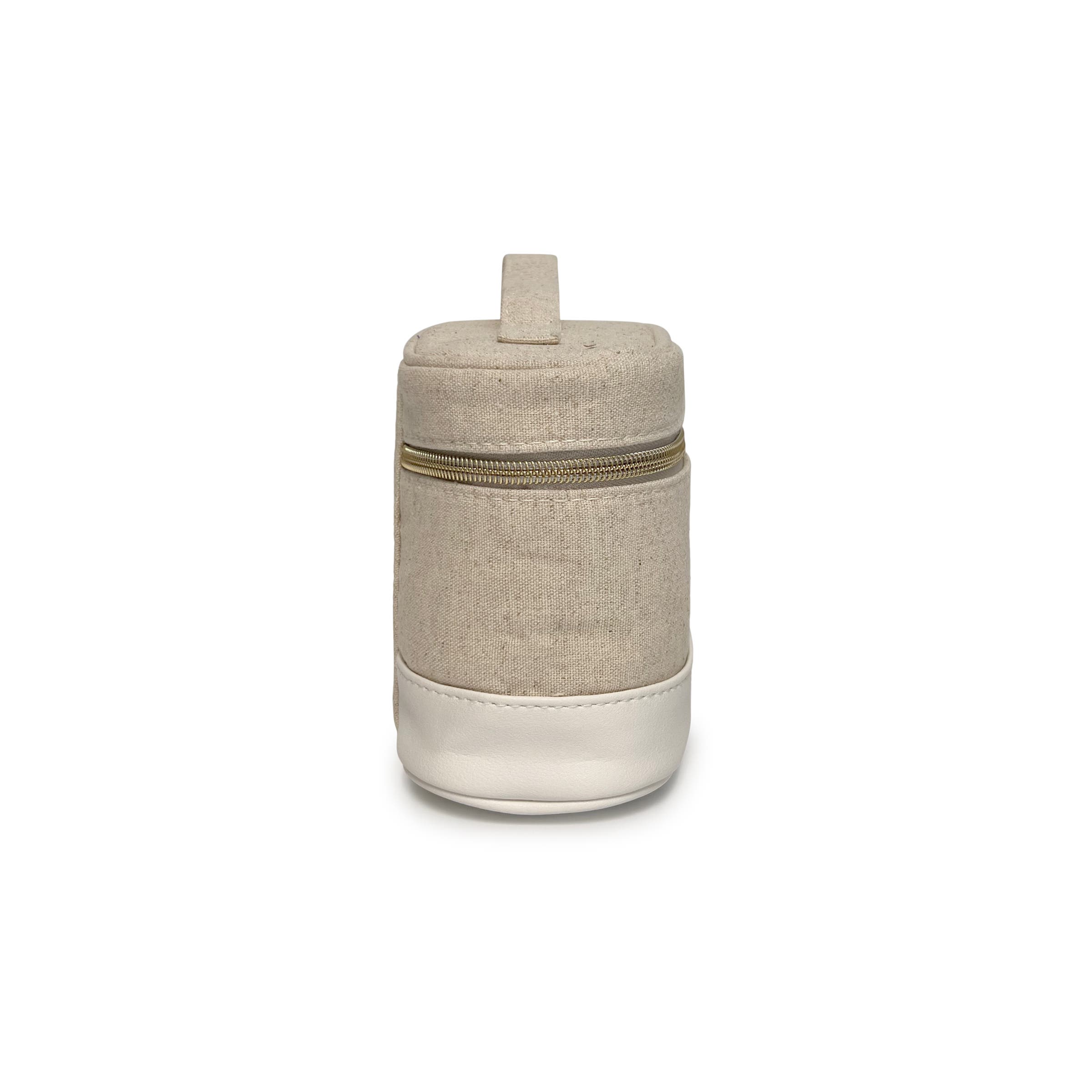 Youzey Rowan Cosmetic Case, Alternate, color, Cream