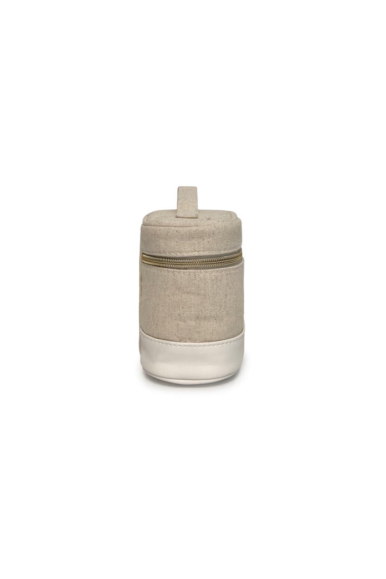 Rowan Cosmetic Case, Alternate, color, Cream