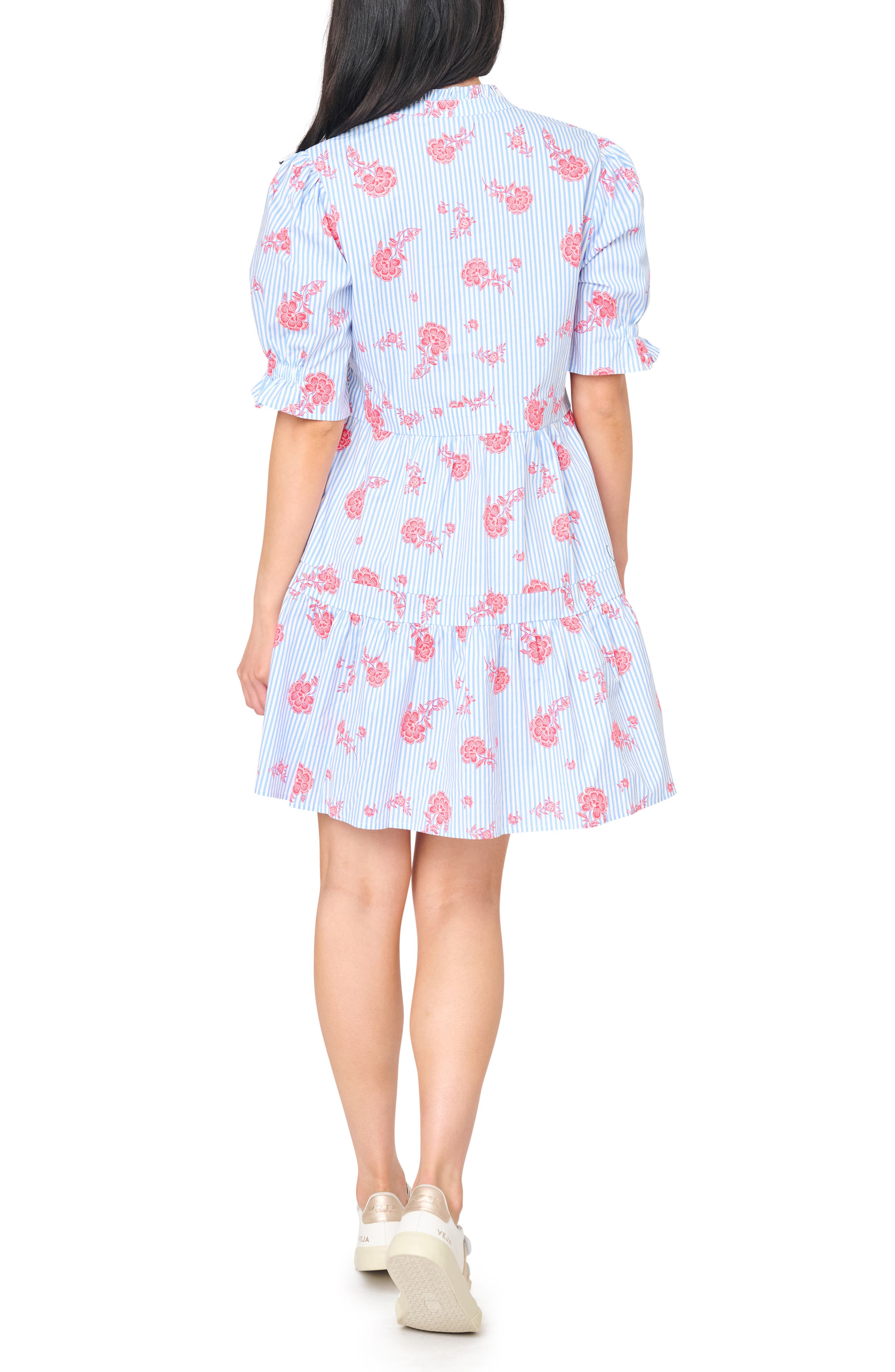 Puff Sleeve Dress - image 2