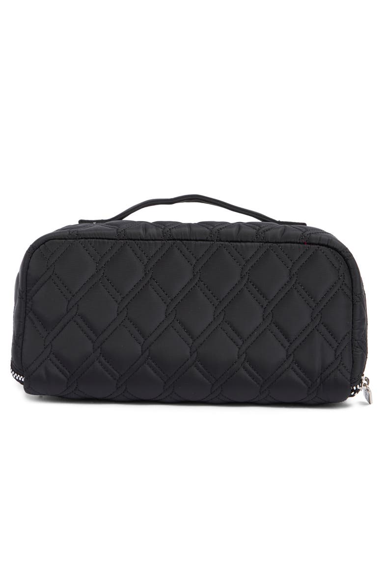 BCBG Quilt Fold Out Zip Case, Alternate, color, 