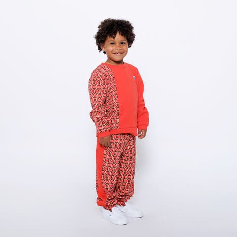 Boys Crewneck Sweatshirt and Jogger Pants Set