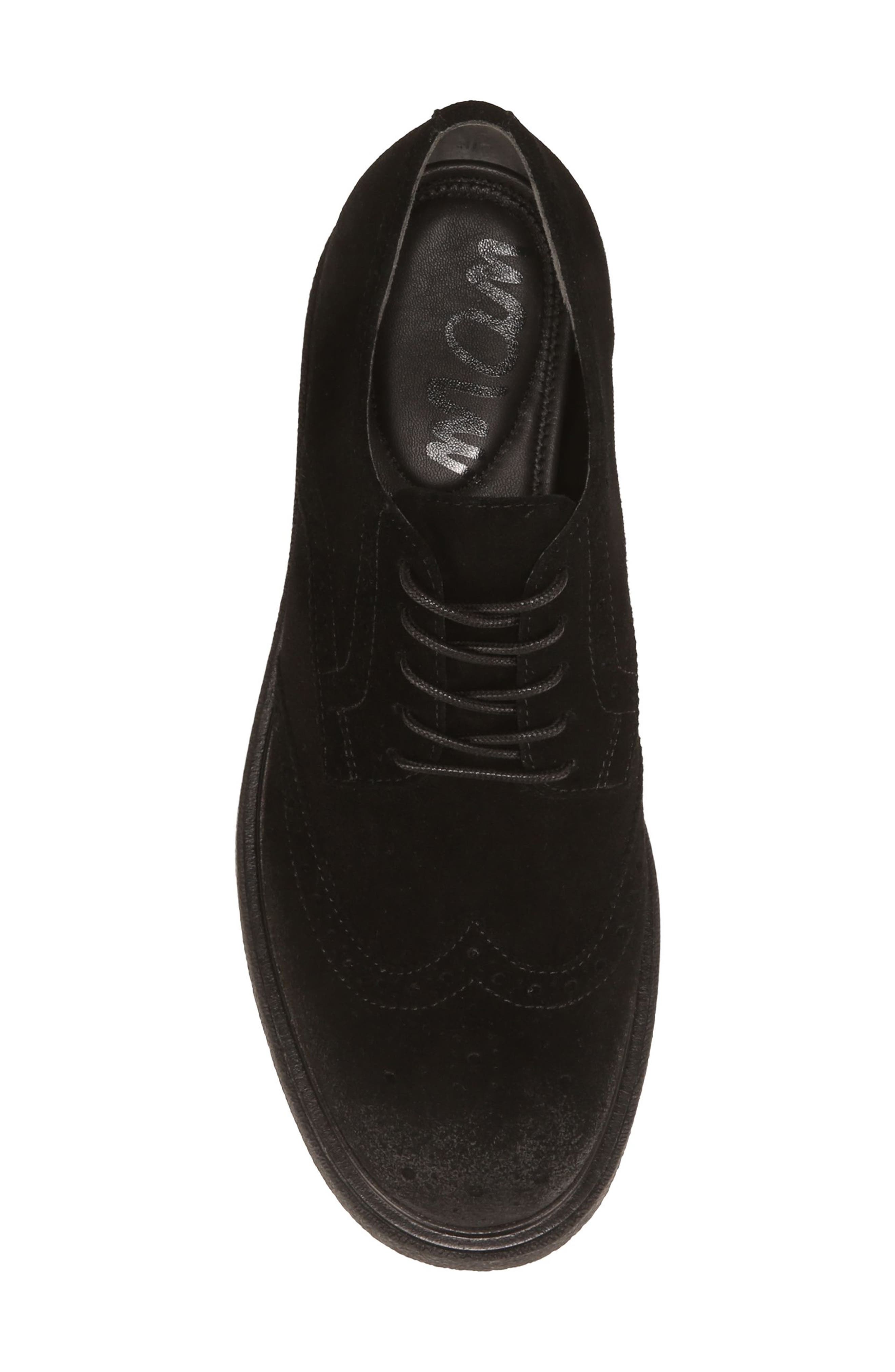 Ted Wingtip Oxford, Alternate, color, BLACK