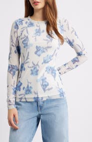 rag & bone Yana Tie Dye Long Sleeve T-Shirt