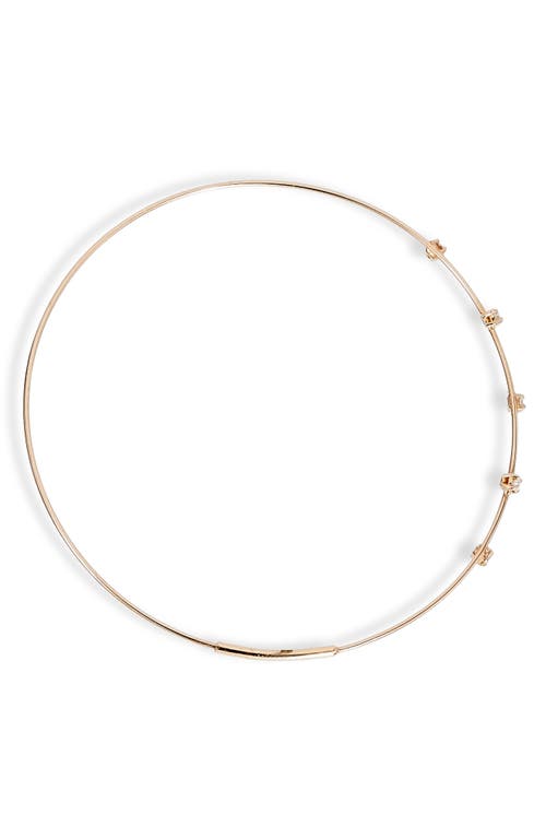 Lana Diamond Hoop Earrings In Gold