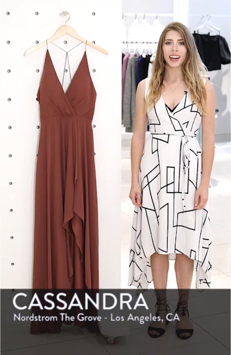 Farrah Ruffle Chiffon Gown, sales video thumbnail