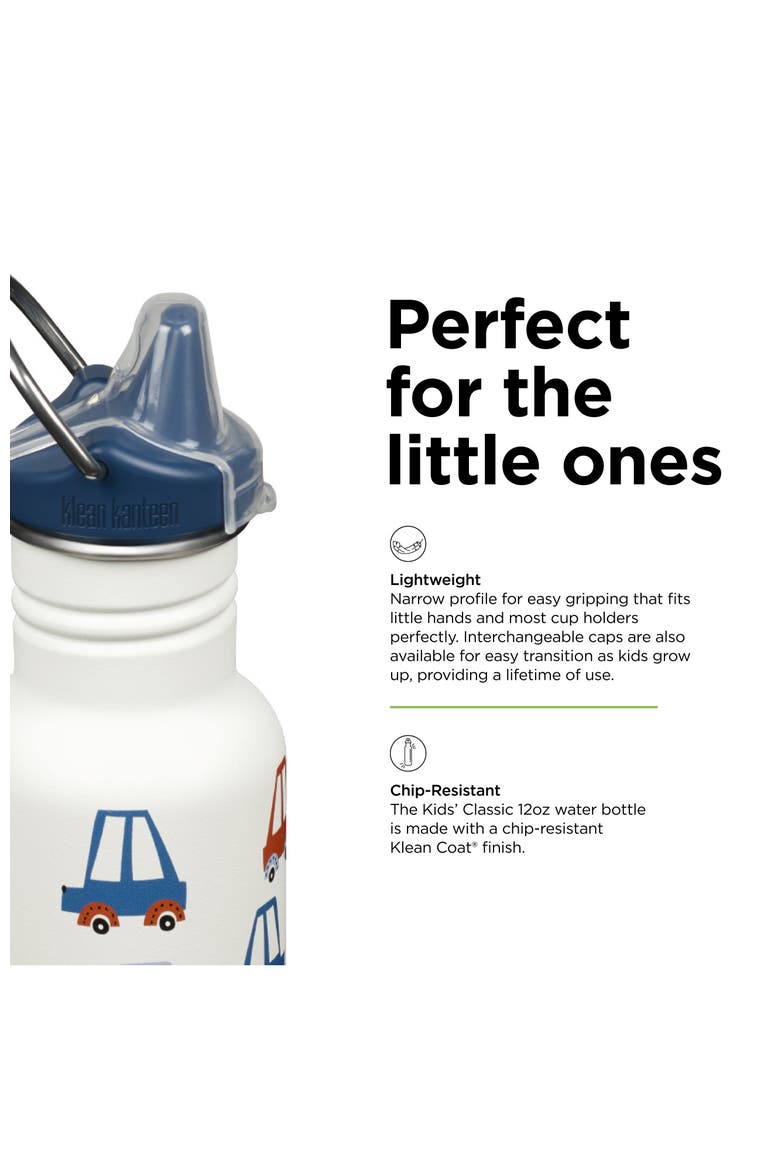 12oz Classic Kid's Sippy Bottle, Alternate, color, Cars