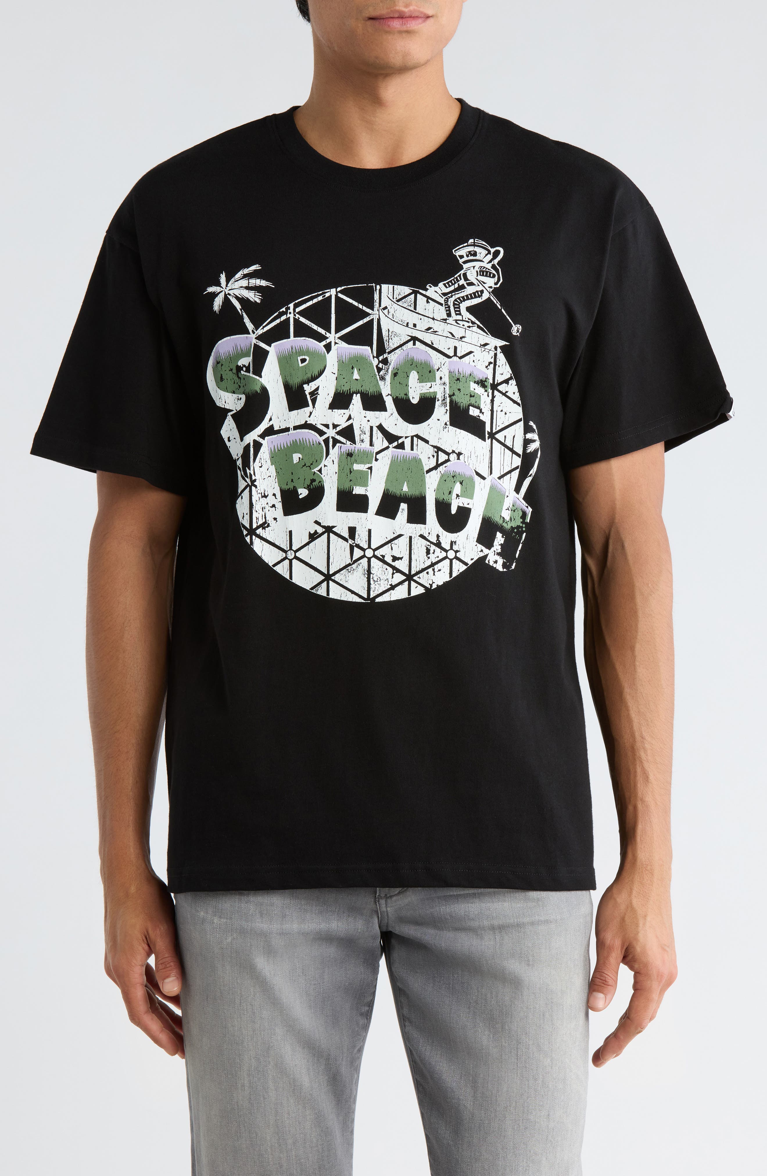 Billionaire Boys Club Space Epcot Graphic Short Sleeve T-Shirt