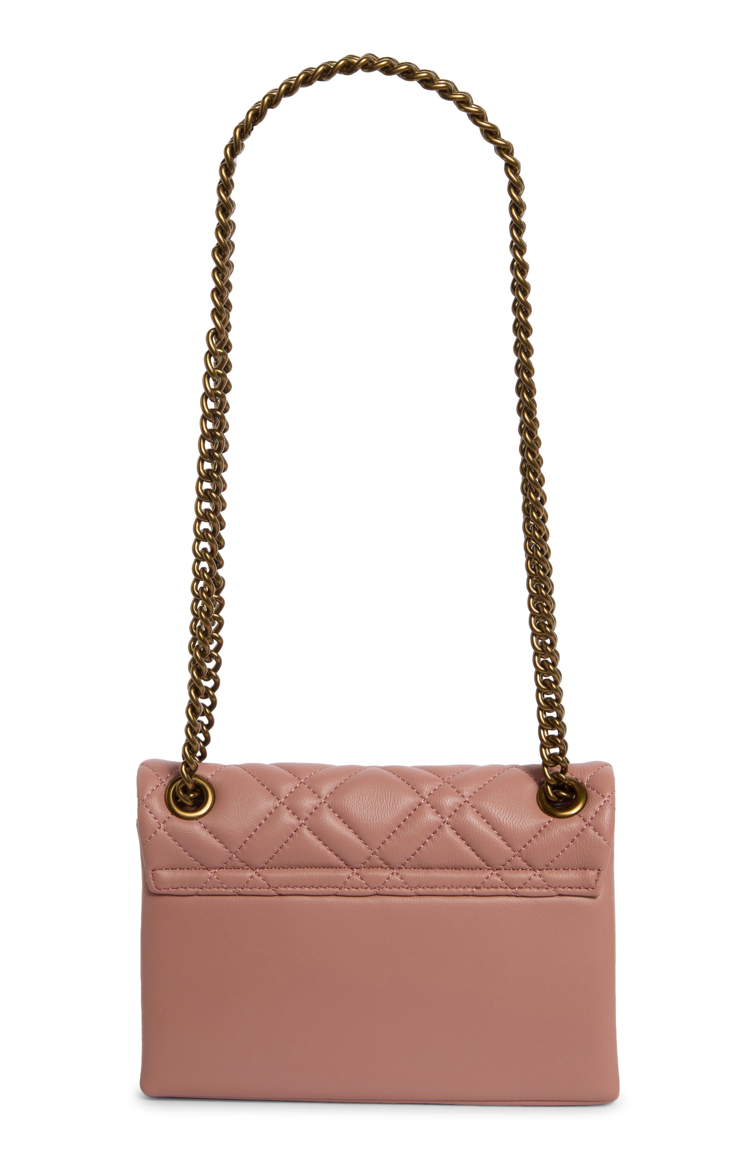 Mini Kingsley Leather Crossbody Bag, Alternate, color, LIGHT/ PASTEL PINK