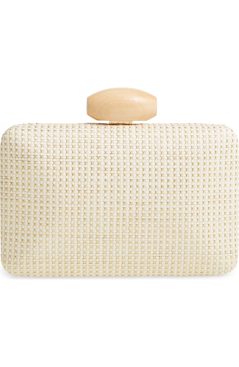 Nordstrom Woven Minaudière, Main, color,
