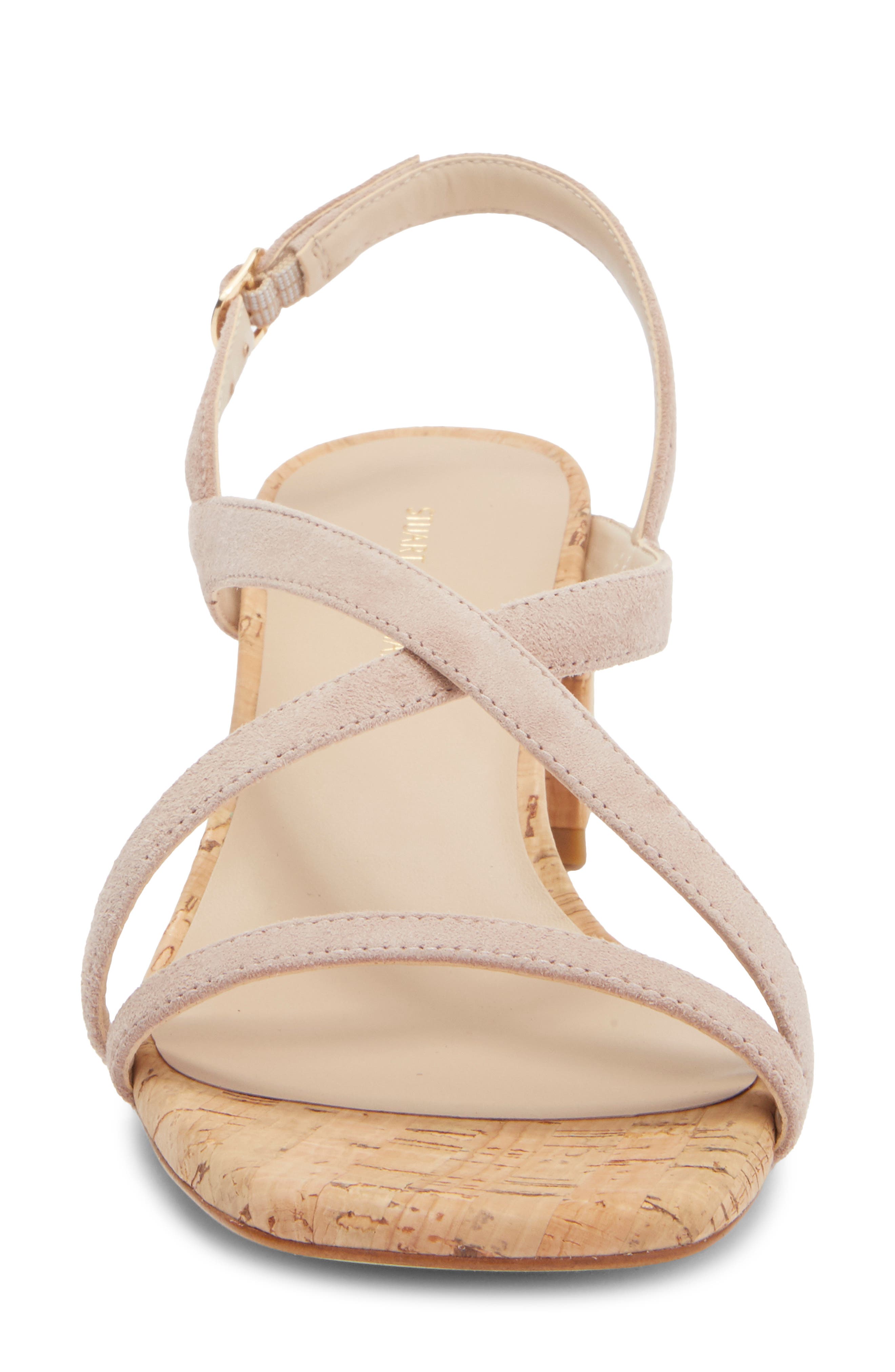 Stuart Weitzman Oasis 50 Block Heel Sandal, Alternate, color, Dolce