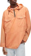 AllSaints Loco Quarter Zip Hooded Anorak