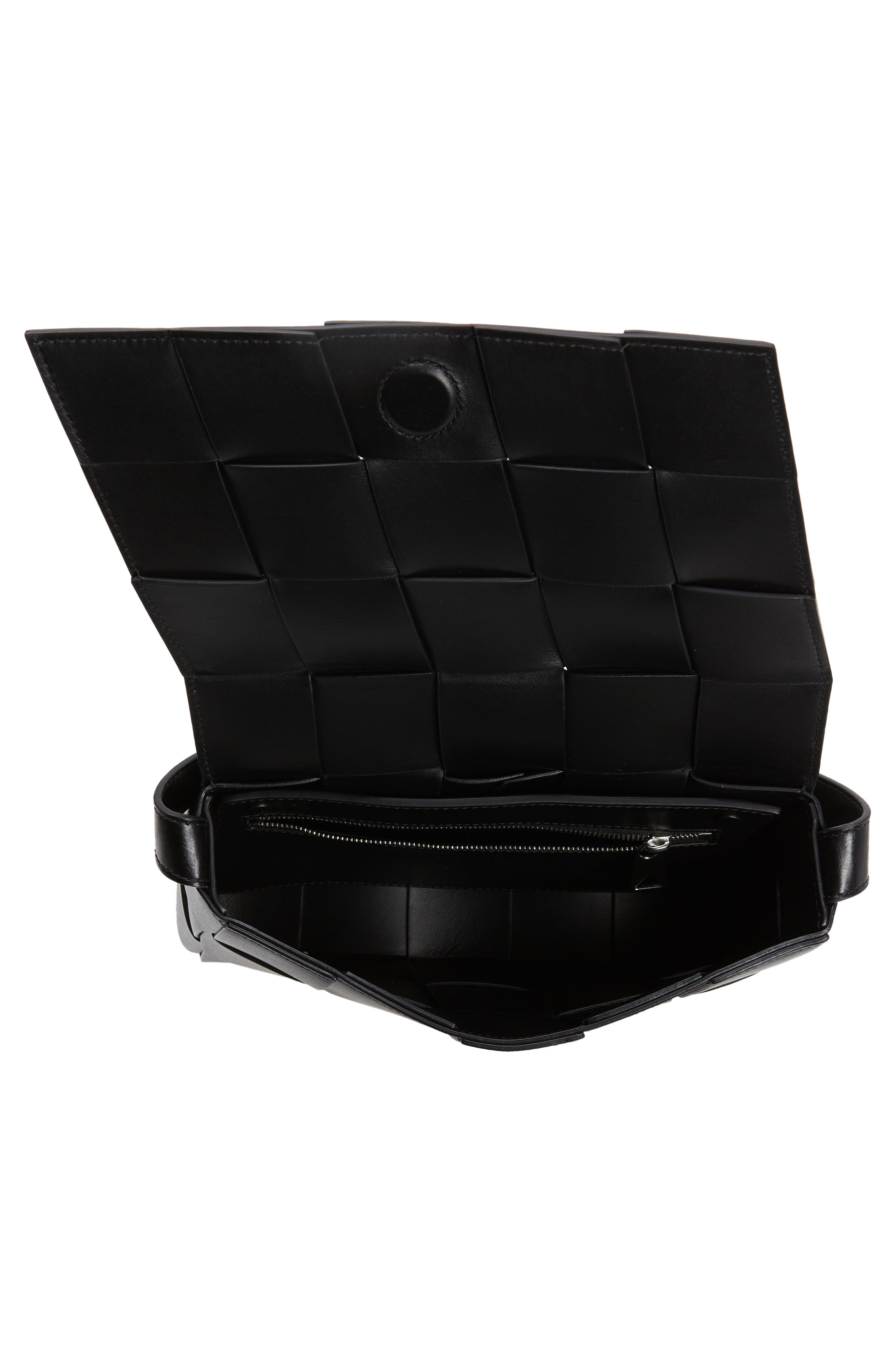 Bottega Veneta Medium Speed Cassette Leather Crossbody Bag, Alternate, color, 