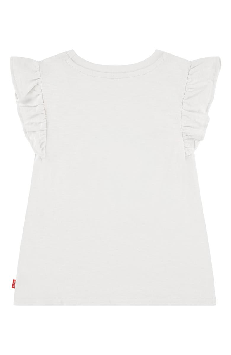 Levi's Kids' Coastal Flutter Sleeve Graphic T-Shirt, Alternate, color, Antique White
