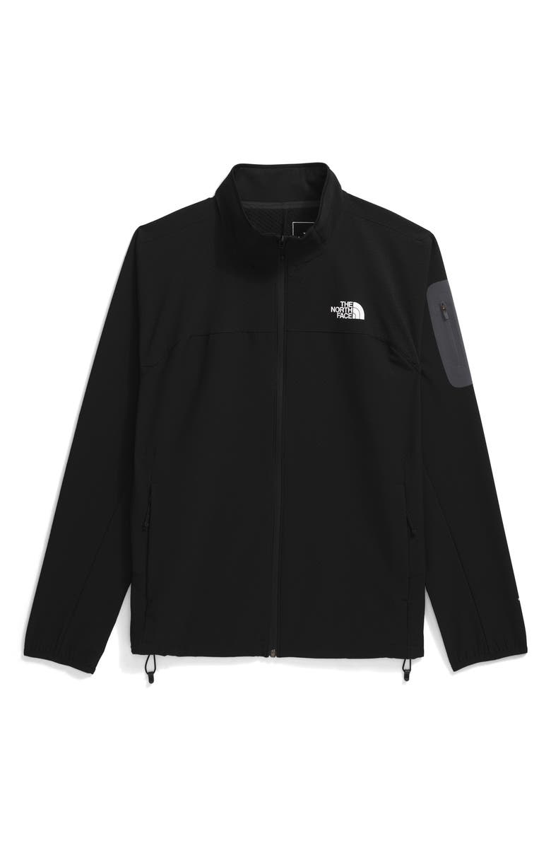 The North Face Tek Approach Water Repellent Jacket, Alternate, color, Black