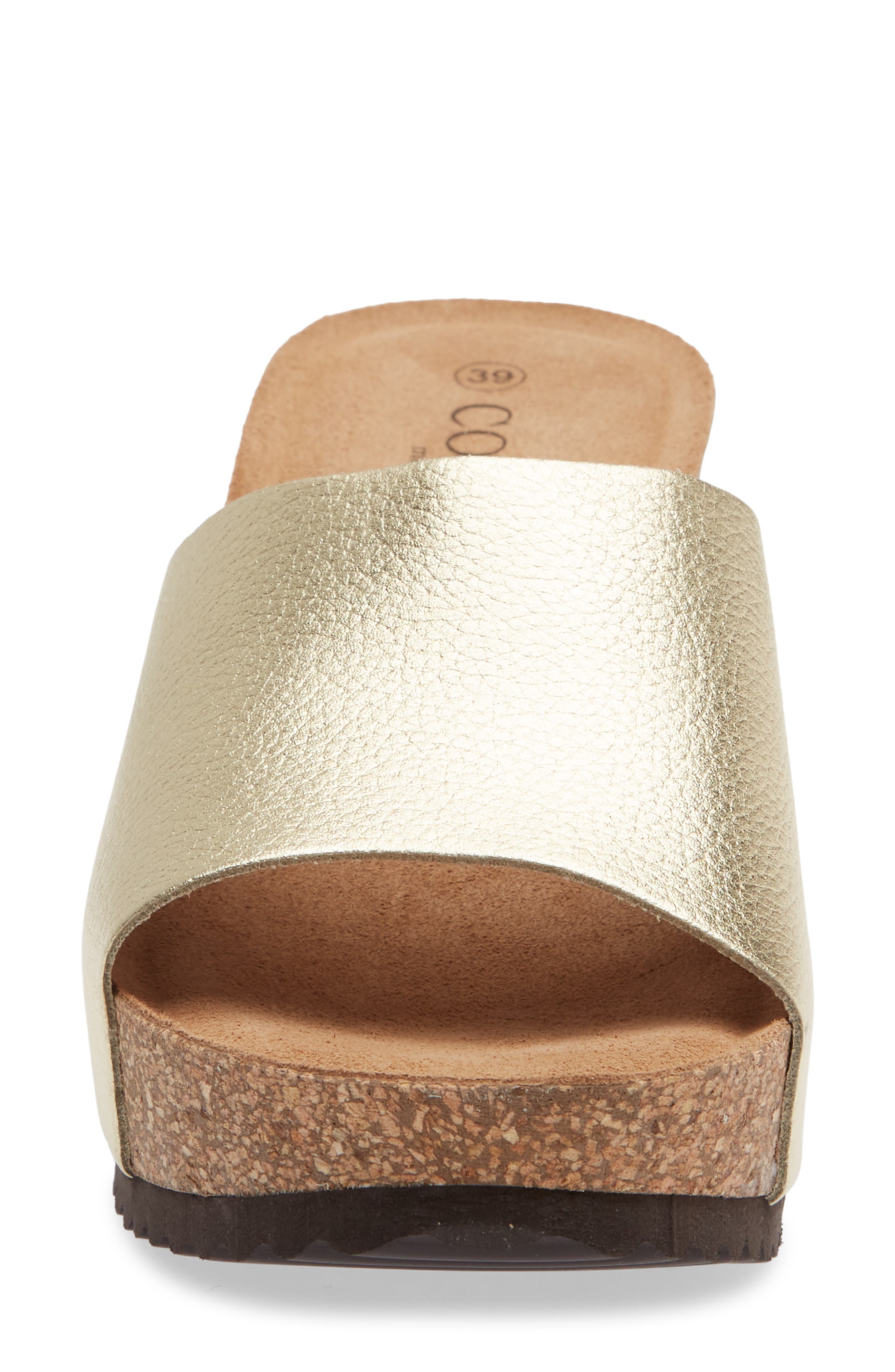 Cordani Morena Wedge Platform Sandal, Alternate, color, Platino