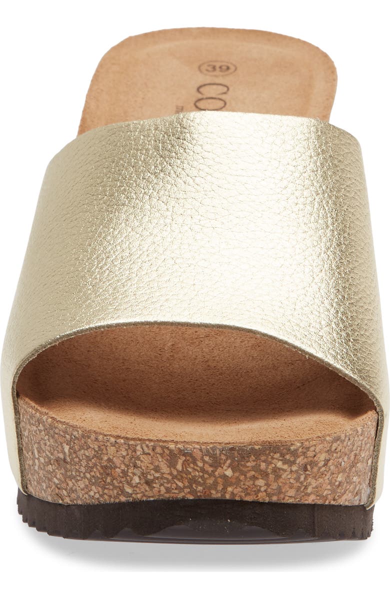 Cordani Morena Wedge Platform Sandal, Alternate, color, Platino