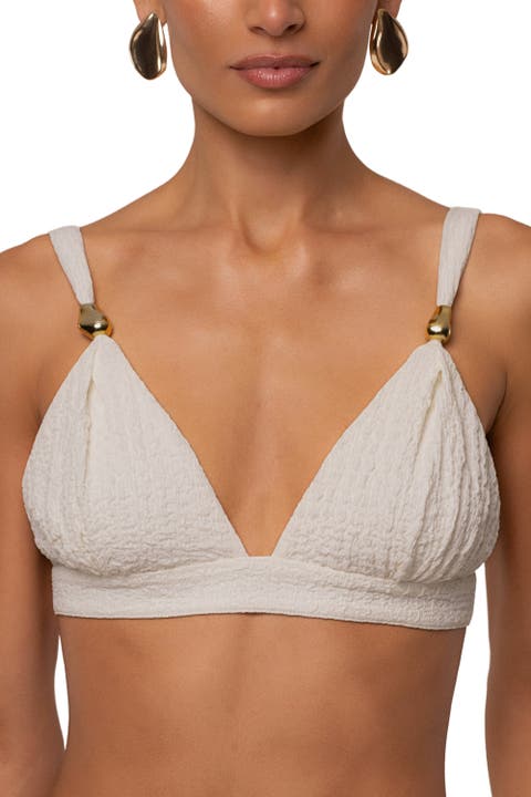 Dockside Crepe Knit Bralette