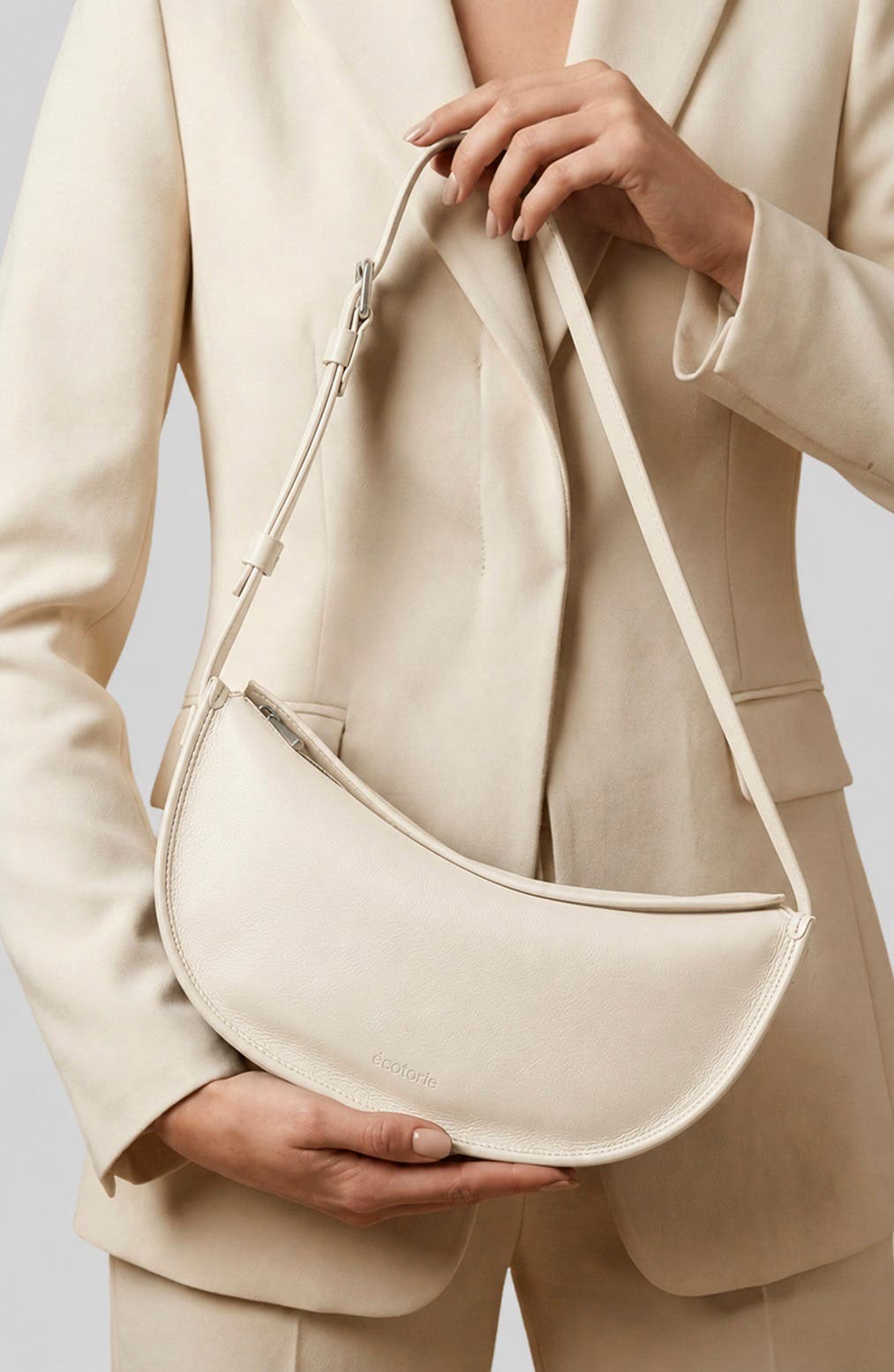 Dora Leather Crossbody Bag, Alternate, color, WARM WHITE