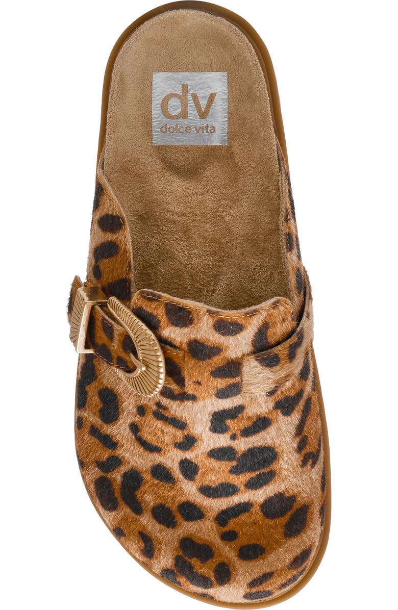 DV by Dolce Vita Yeehaw Faux Calf Hair Mule, Alternate, color, Leopard