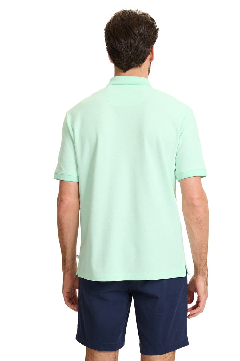 Emfielder Icon Solid IslandZone® Polo, Alternate, color, BABY FERN HEATHER