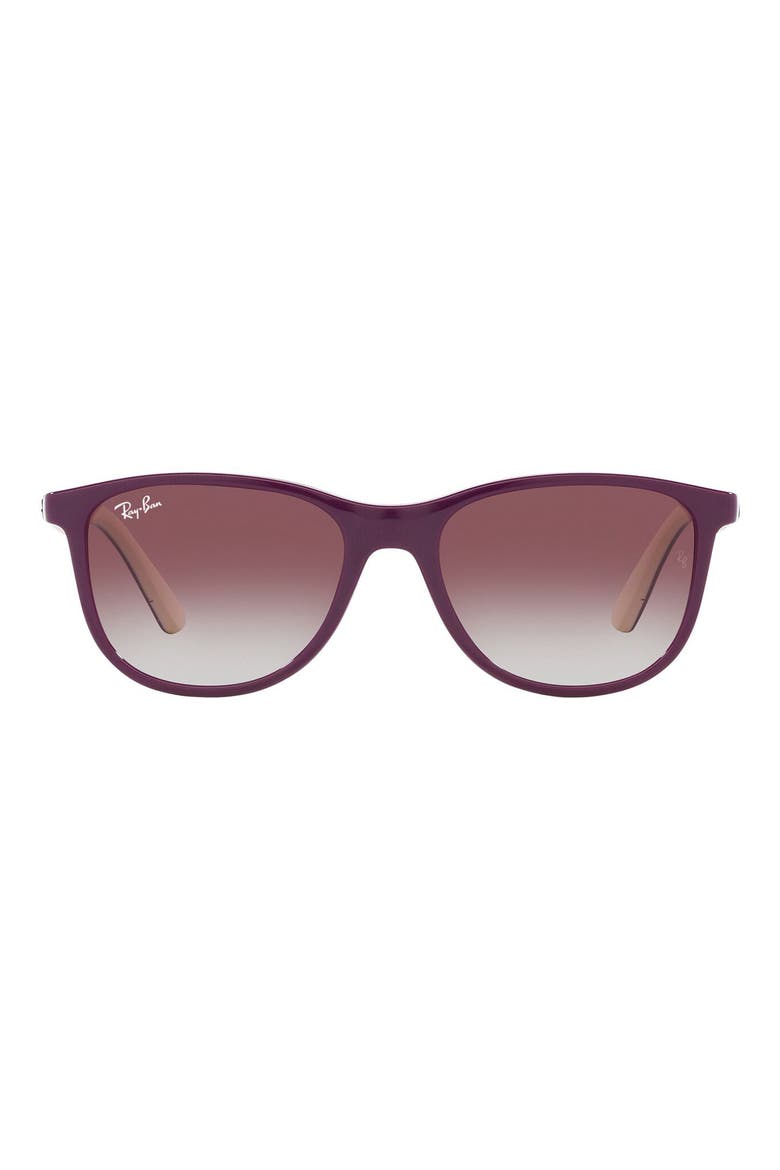 49mm Square Sunglasses, Main, color, VIOLET