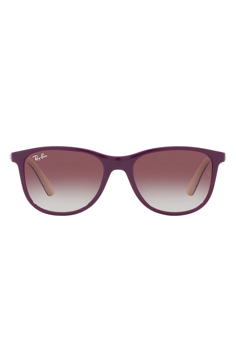 Ray-Ban 49mm Square Sunglasses, Main, color, Violet