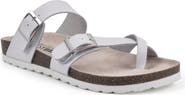 White Mountain Footwear Gracie Double Buckle Sandal