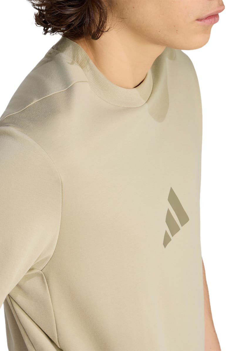 adidas Z.N.E. Cotton UPF 50+ Graphic T-Shirt, Alternate, color, Wonder Cargo