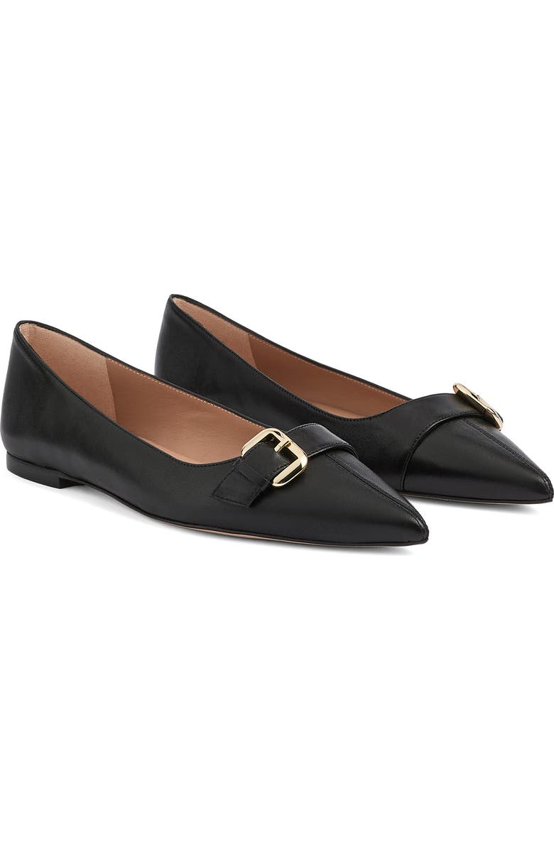 LK Bennett Tory Oloid Pointed Toe Flat, Main, color,